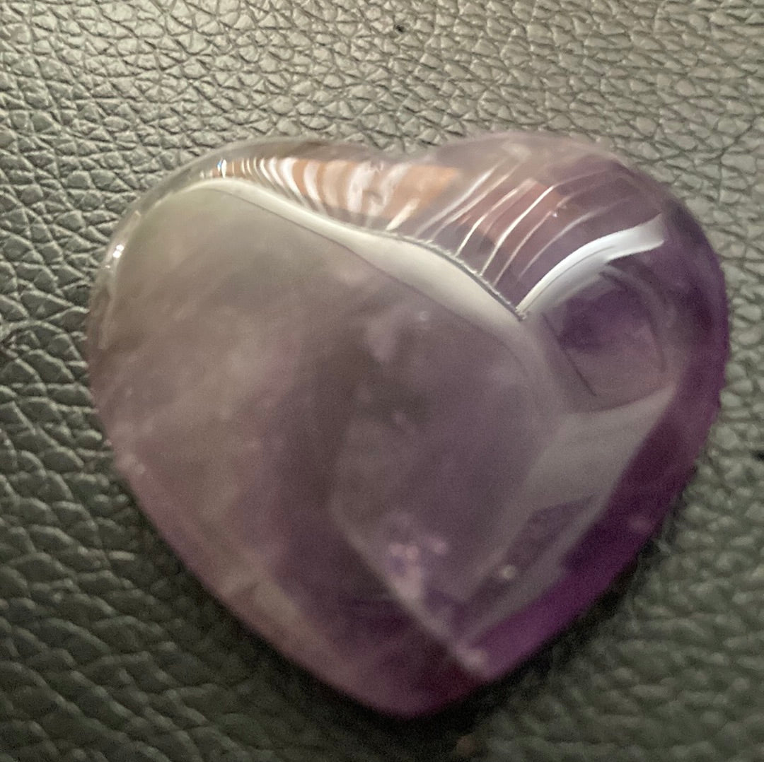 Amethyst heart