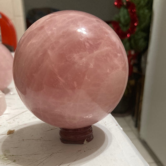 Pink Sphere crystal