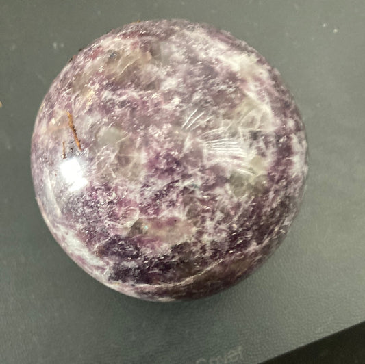 Amethyst crystal ball